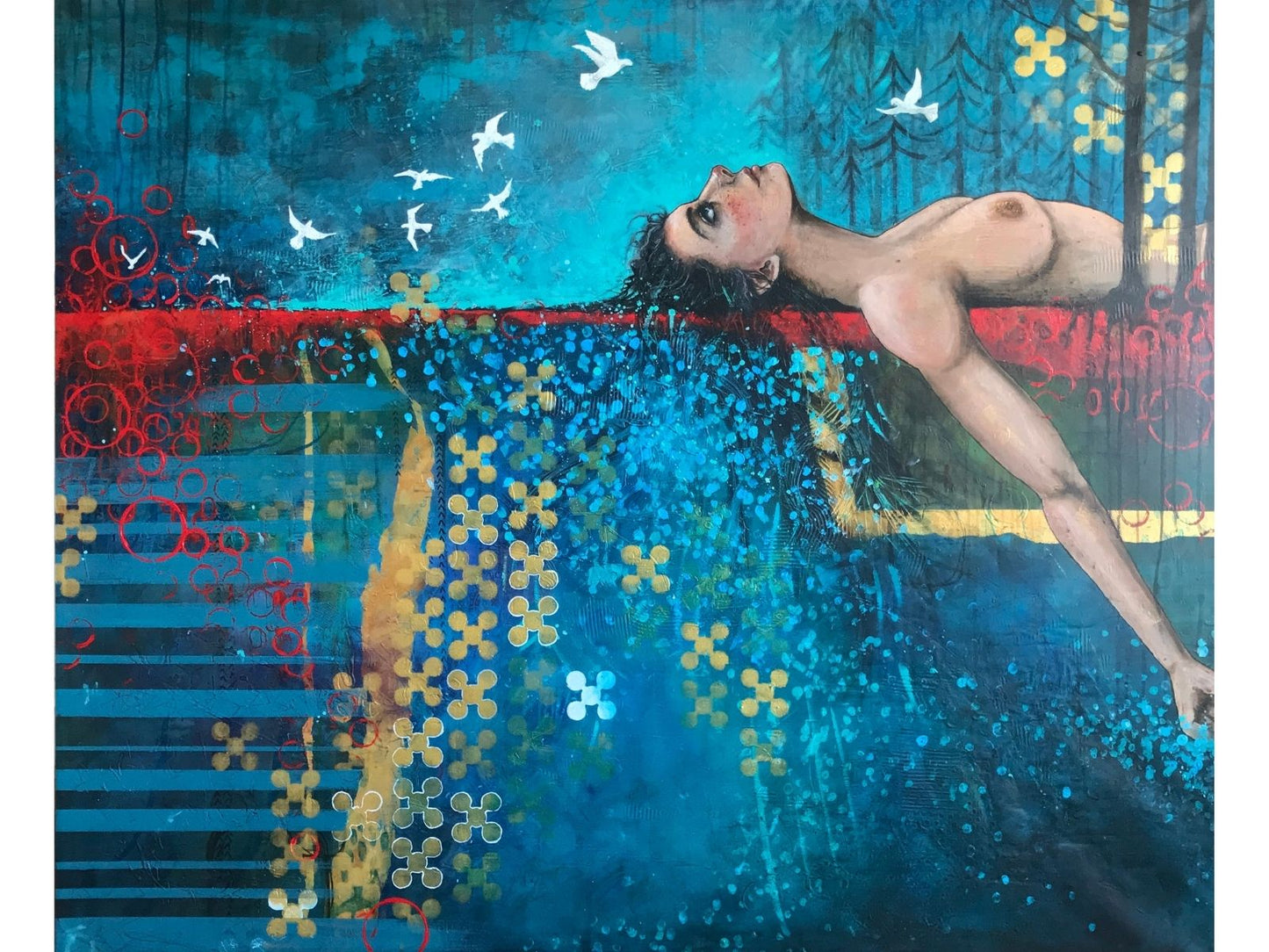 Falling into Blue